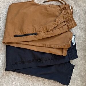 2 for $10 Old Navy Built-In Flex Tapered Tech Pants for Boys